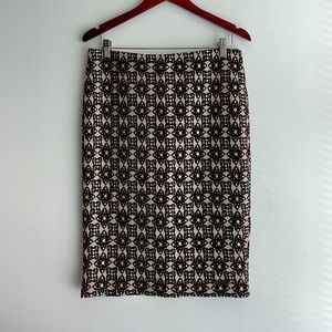 Women’s Skirt - size 8-10 (Medium) pencil, stretch, knee length - by Ginger May